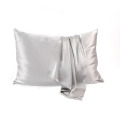 White Color Hair Care Bedding Natural Silk Pillowcase